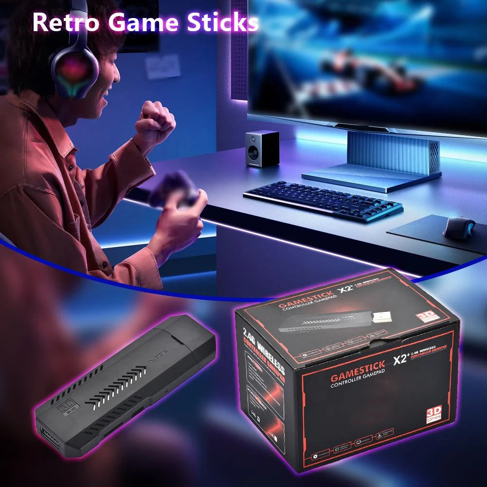 Notalgo™- Wireless Console 4K Game Stick