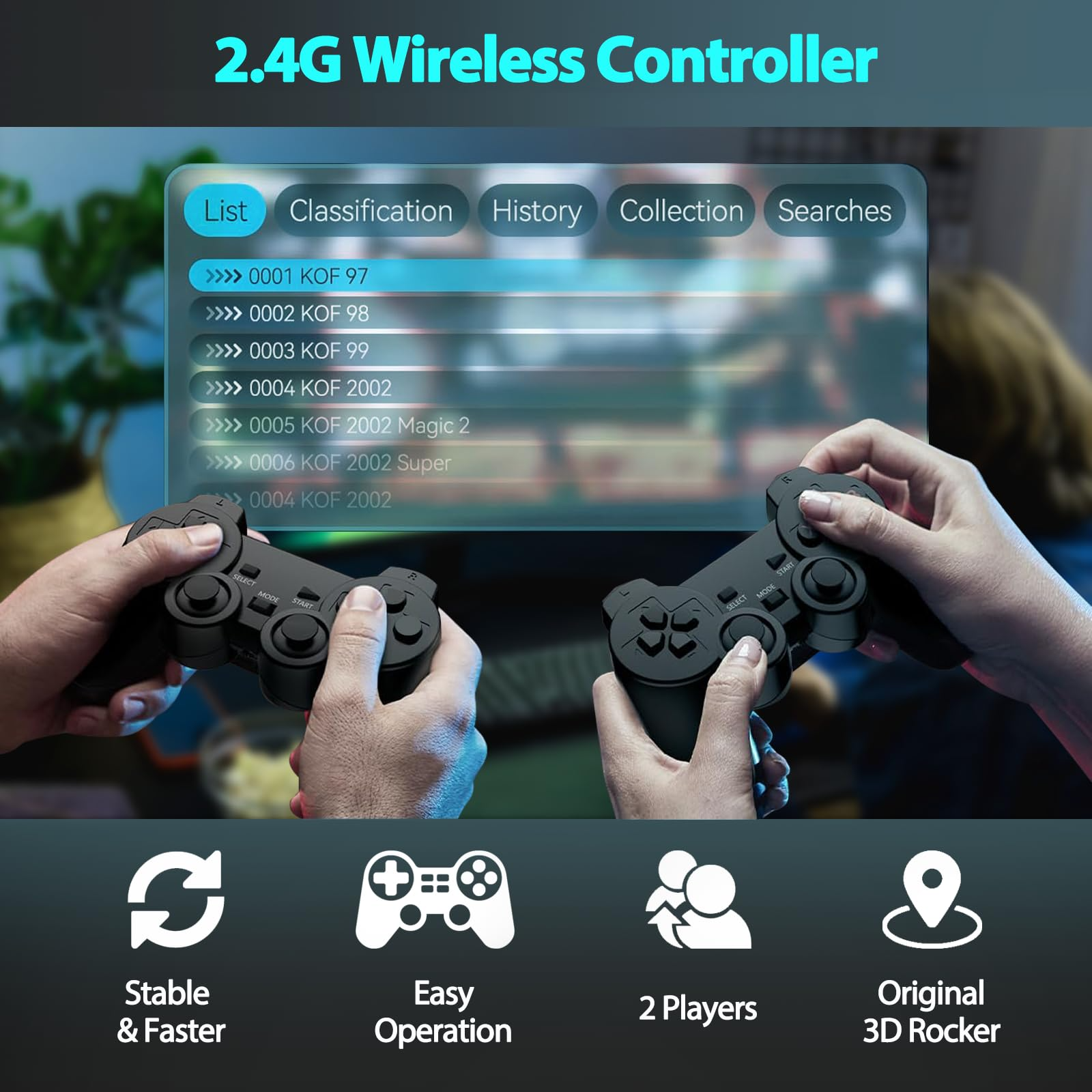 Notalgo™- Wireless Console 4K Game Stick